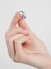 Золотой кольцо регулируемое