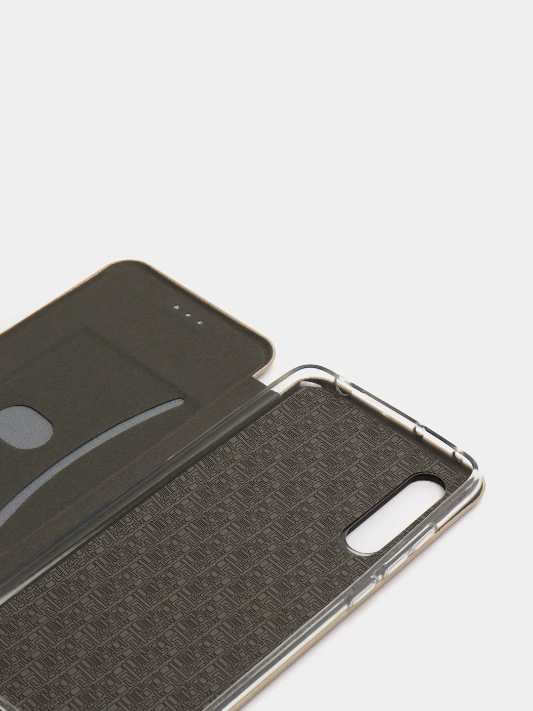 Золотой чехол книжка XIAOMI REDMI MI 9 LITE / MI A3 LITE