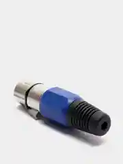 Синий разъем XLR / CANON (гнездо на кабель) тип2