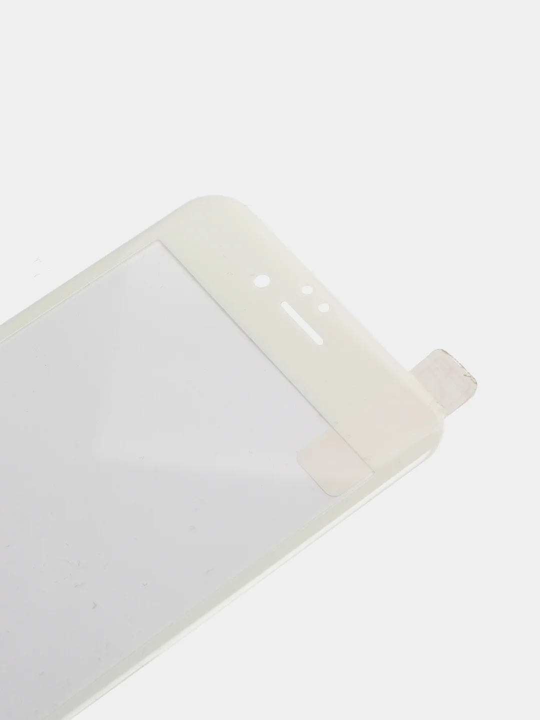 Белый защитное стекло c силиконовыми краями IPHONE 6