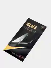 Белый защитное  стекло c силиконовыми краями  IPHONE 6