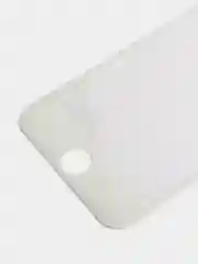 Белый защитное  стекло c силиконовыми краями  IPHONE 6