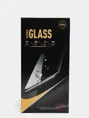 Черный защитное  стекло c силиконовыми краями  IPHONE 6