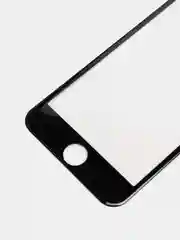 Черный защитное  стекло c силиконовыми краями  IPHONE 6