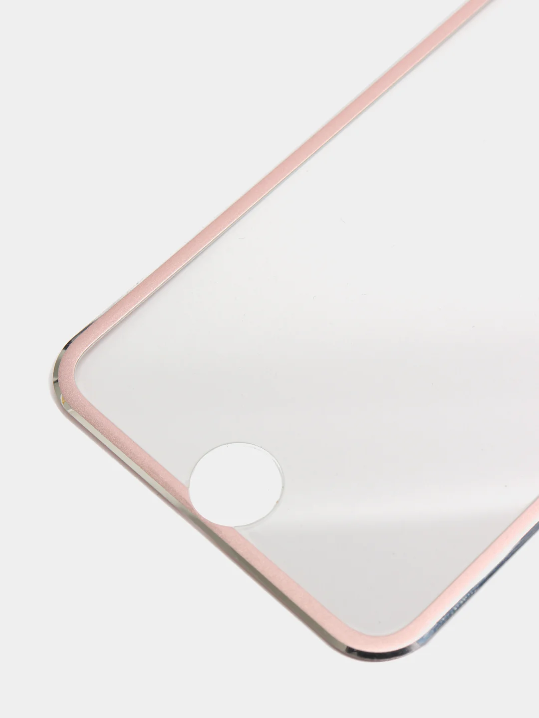 Розовый защитное стекло c усиленными и закругленными краями IPHONE 6