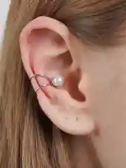 Карамельный серьга кафф