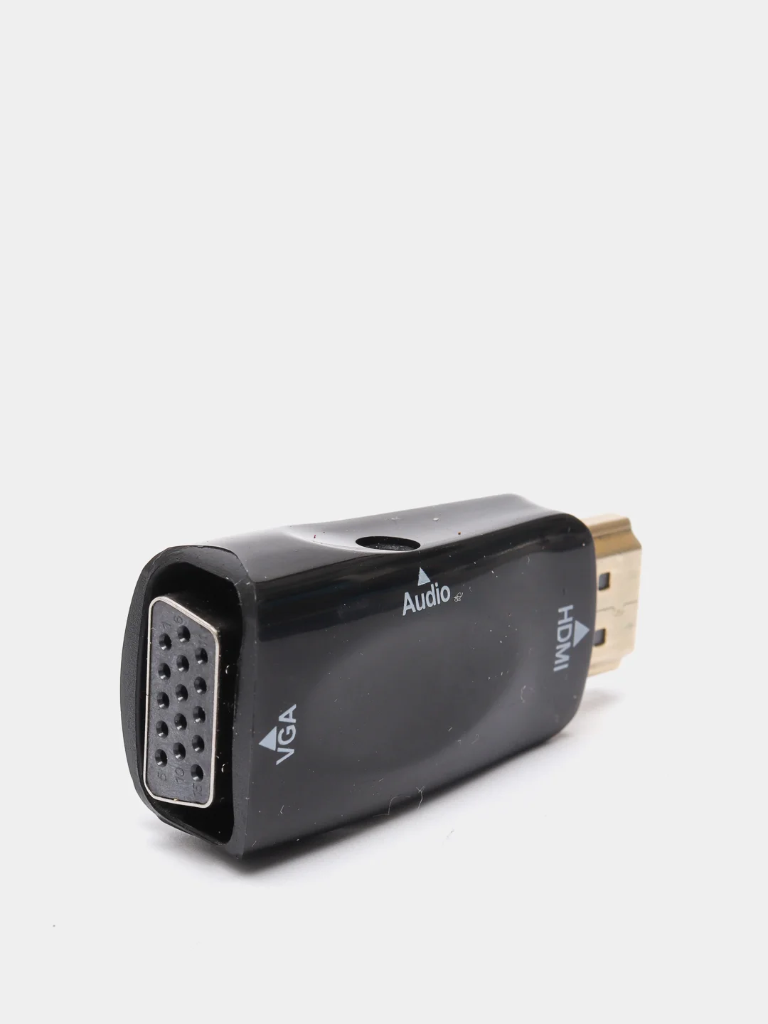 Переходник HDMI-VGA+AUX (пластиковый бокс) OT-AVW20