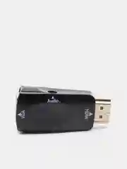 Переходник HDMI-VGA+AUX (пластиковый бокс) OT-AVW20