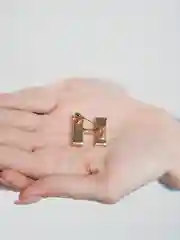 Зеленый брошь на одежду "Fashion Jewerly" / значек на одежду