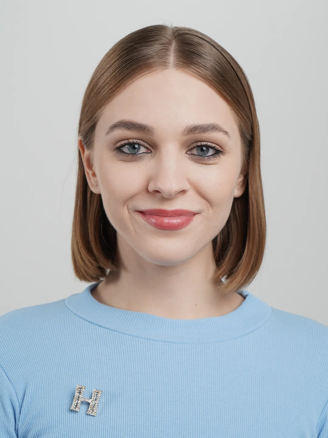 Зеленый брошь на одежду "Fashion Jewerly" / значек на одежду