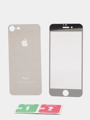 Комплект защитных стекол с передней и оборотной сторон телефона Iphone 7