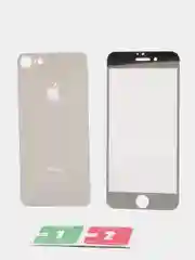 Комплект защитных стекол с передней и оборотной сторон телефона Iphone 7