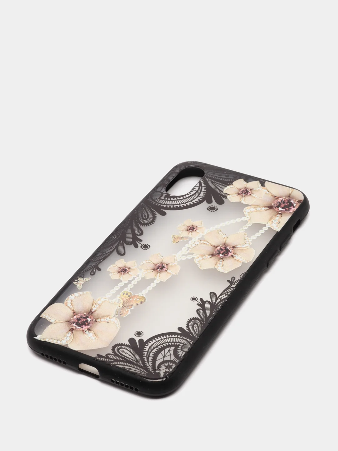 Кремовый чехол IPhone X, XS