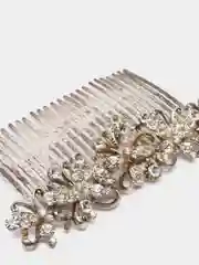 Хром гребешки со стразами