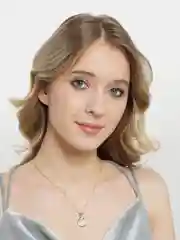 Прозрачный колье на шею