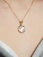 Прозрачный колье на шею