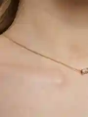 Лимонный колье на шею