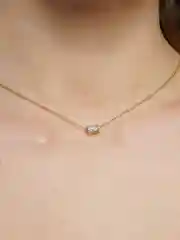 Лимонный колье на шею