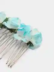 Голубой гребешок ручной работы