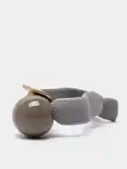 Серый резинка для волос
