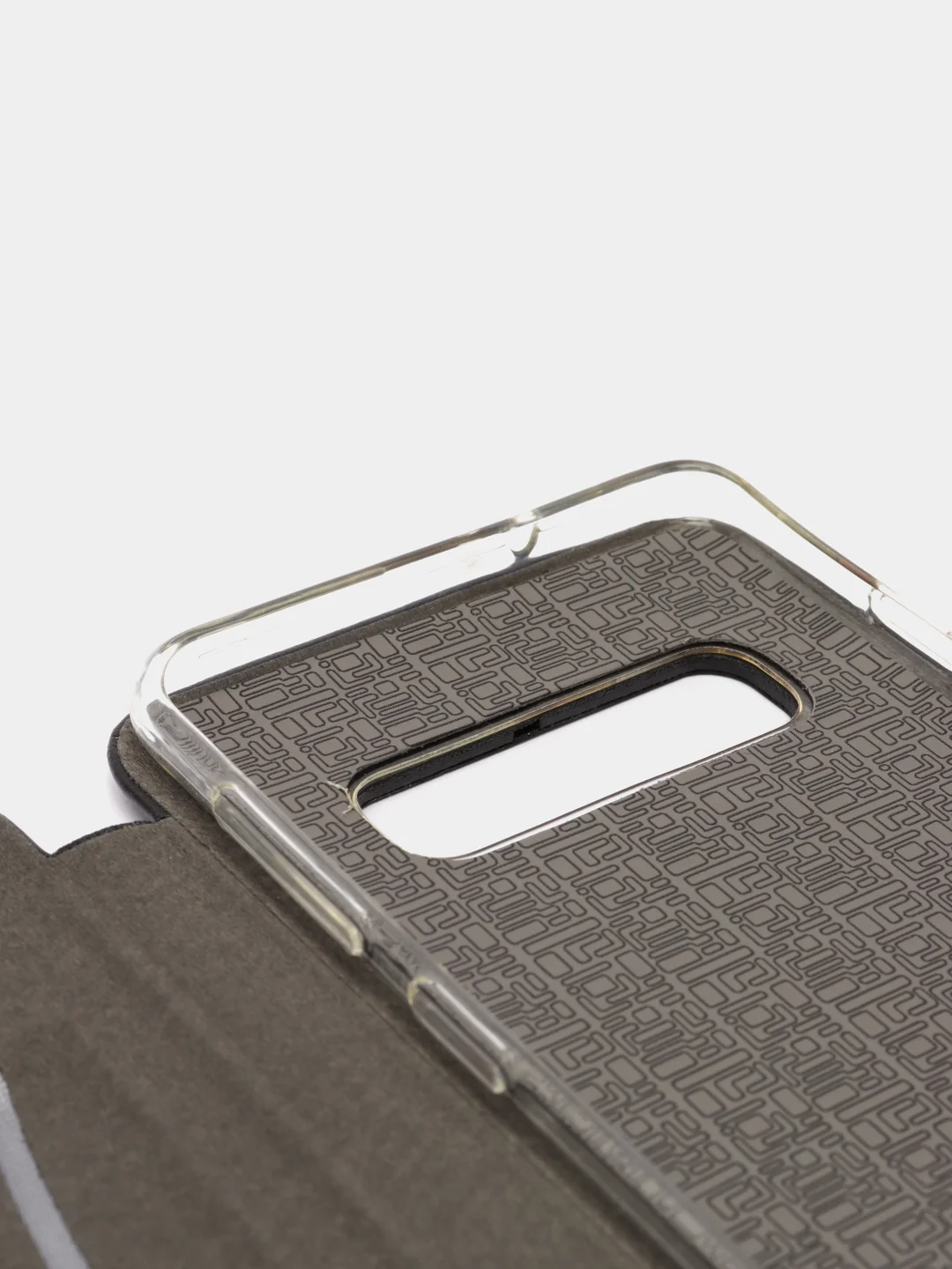Золотой чехол книжка Samsung S10