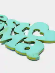 Бирюзовый топперы