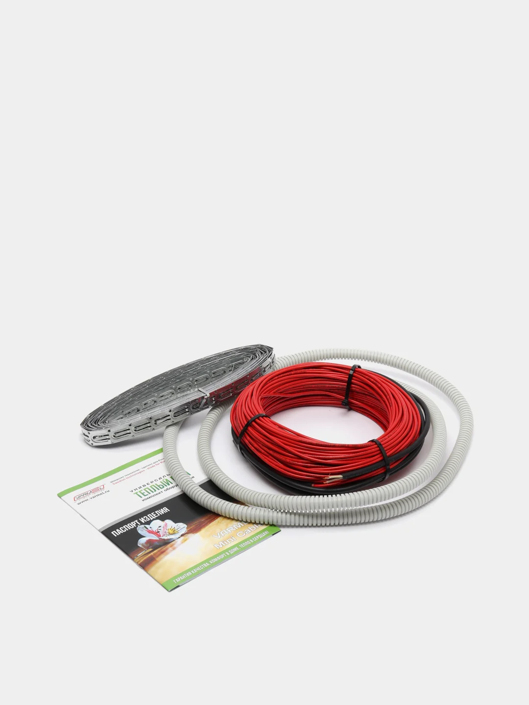 Кабель нагревательный для теплого пола Varmel Mini Cable, тонкий, 840 Вт, 4,2-7,0 кв.м