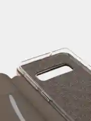 Золотой чехол книжка Samsung S10