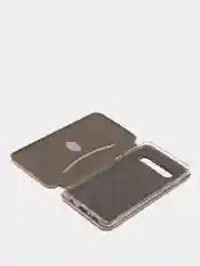 Золотой чехол книжка Samsung S10