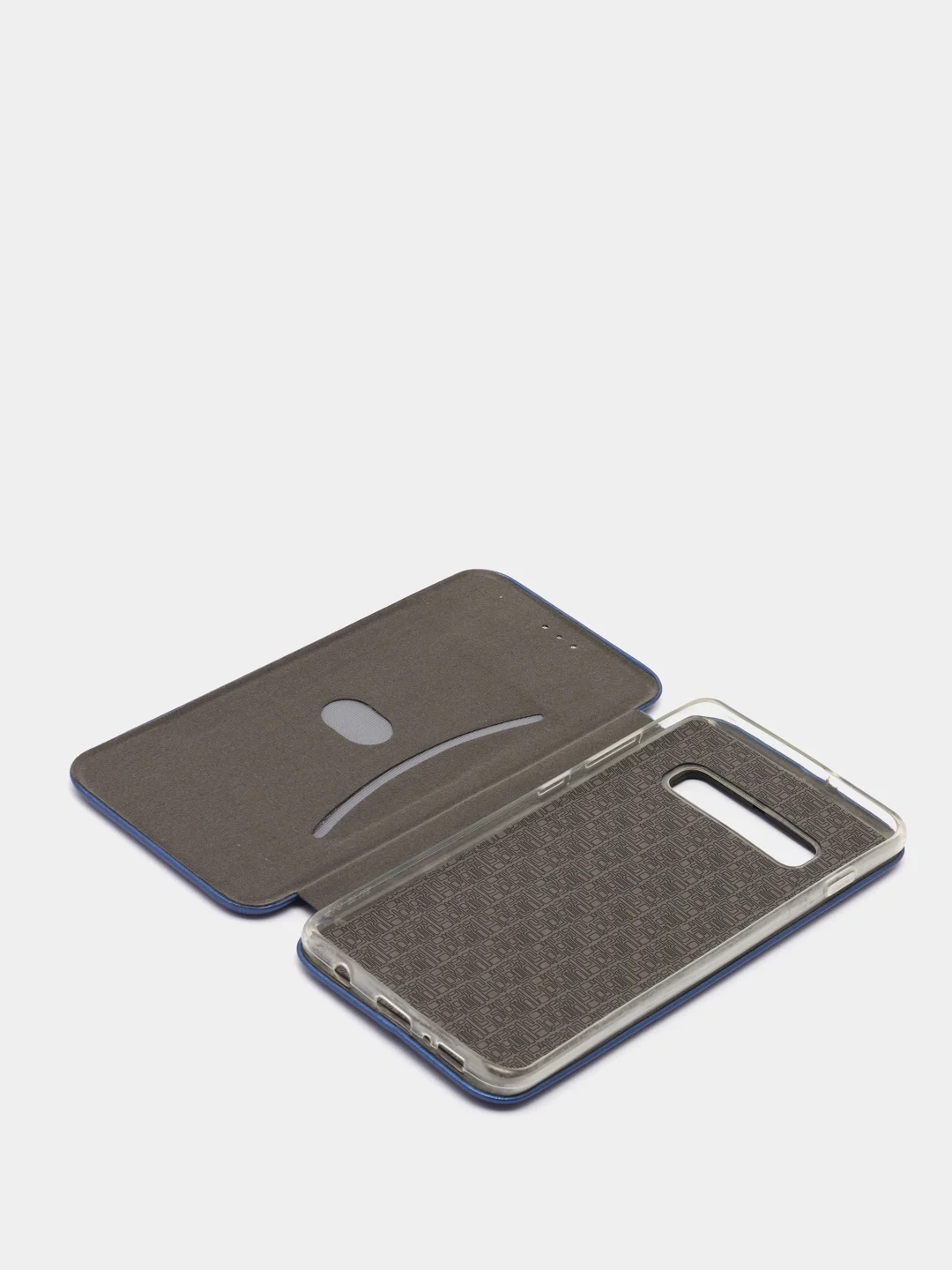 Синий чехол книжка Samsung S10 PLUS /  S10+