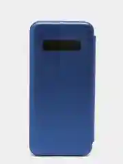Синий чехол книжка Samsung S10 PLUS /  S10+
