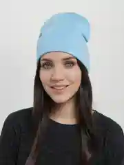Голубой шапка/matex/унисекс