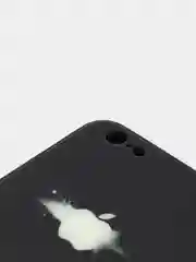 Фиолетовый светящийся чехол со стеклянным покрытием для Iphone