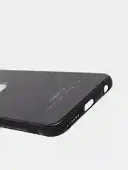 Фиолетовый светящийся чехол со стеклянным покрытием для Iphone