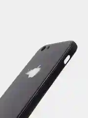 Фиолетовый светящийся чехол со стеклянным покрытием для Iphone
