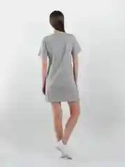 Серый туника с пайетками