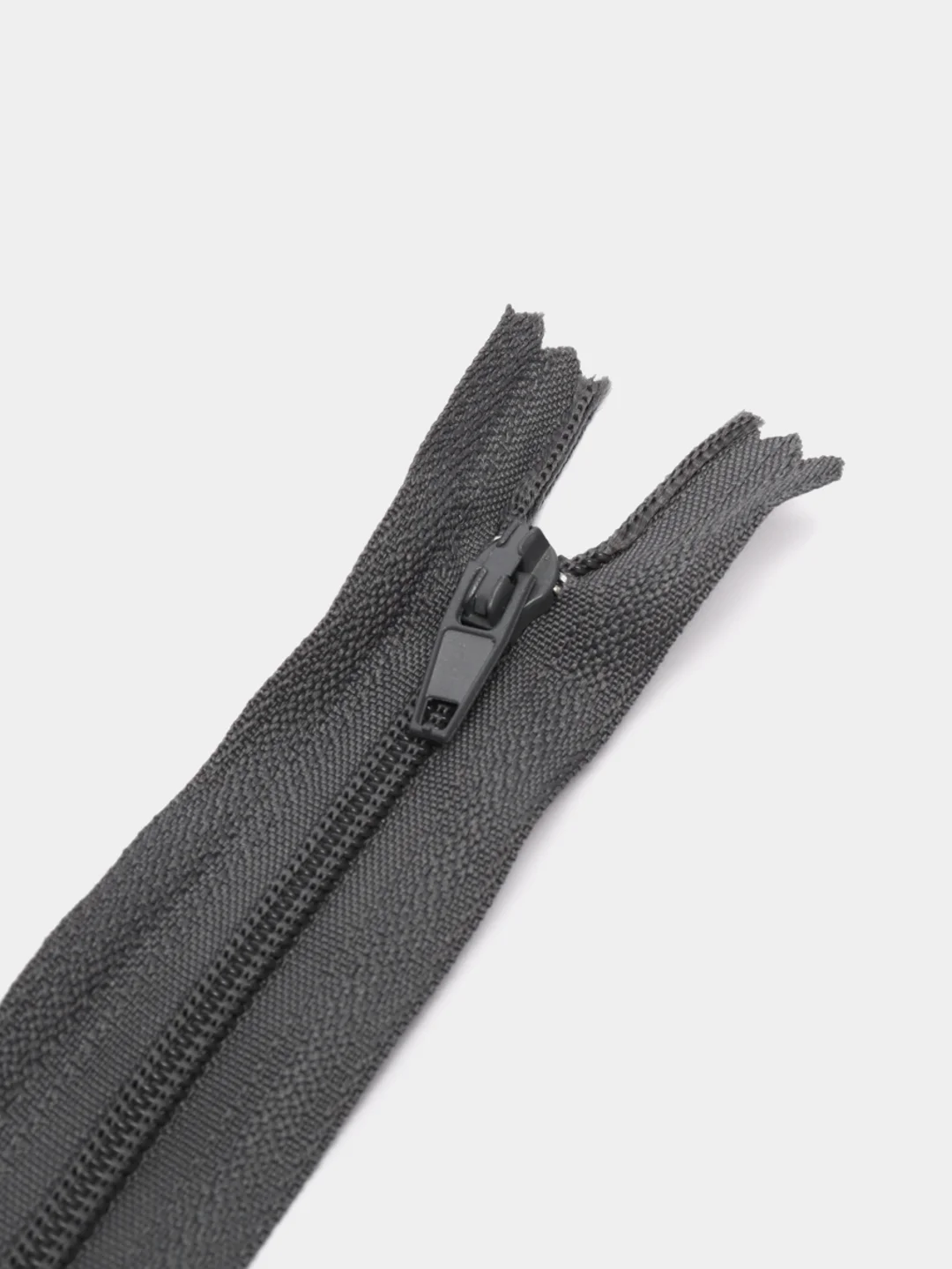Серый молния MaxZipper пластиковая юбочная №3, 18см