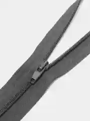 Серый молния MaxZipper пластиковая юбочная №3, 18см