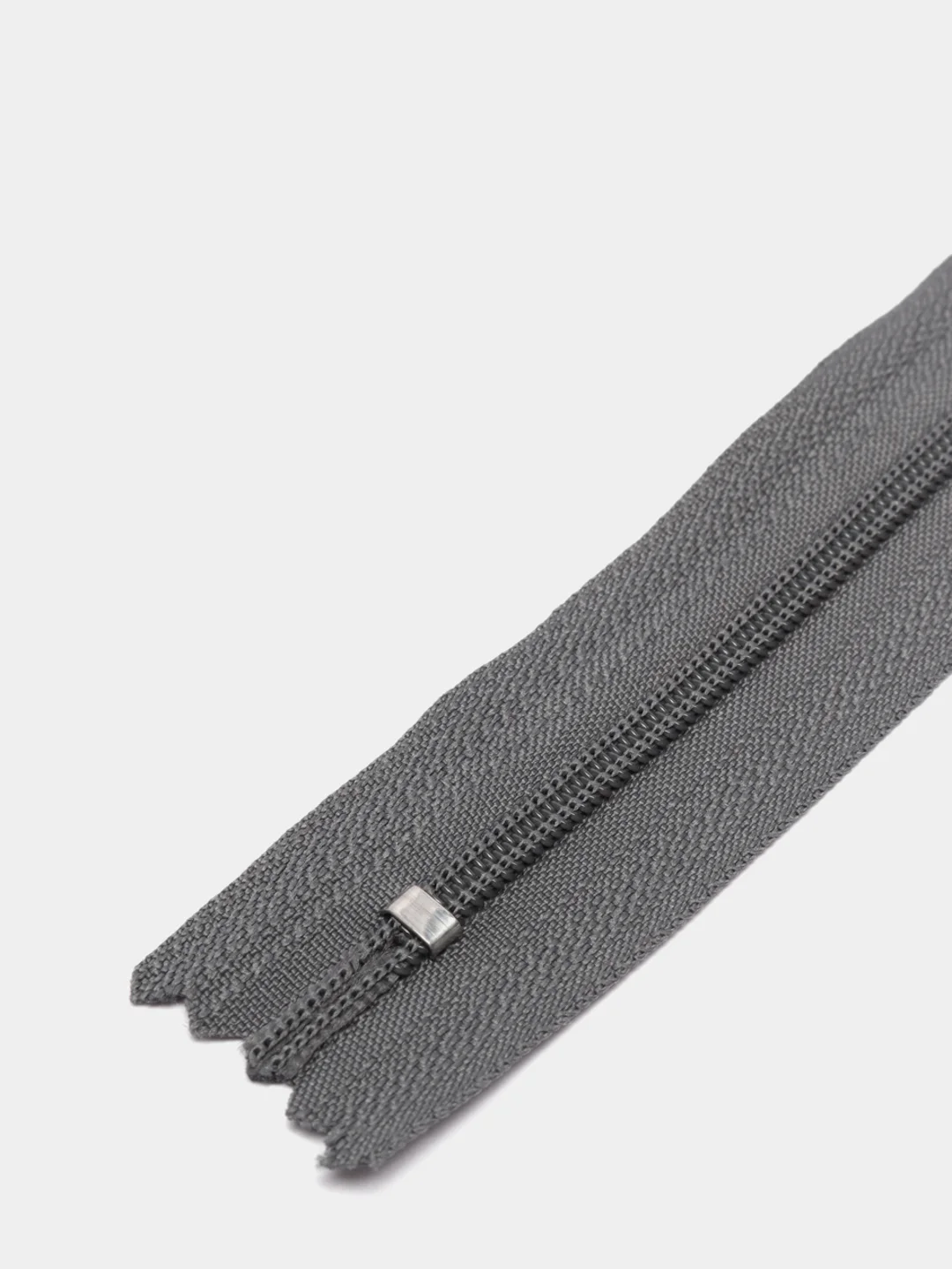 Серый молния MaxZipper пластиковая юбочная №3, 18см
