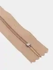 Бежевый меланж молния MaxZipper пластиковая юбочная №3, 18см