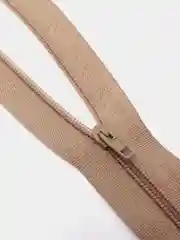 Бежевый меланж молния MaxZipper пластиковая юбочная №3, 18см