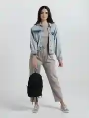 Черный рюкзак женский