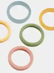 Кольцо из эпоксидной смолы, 1 штука, цвет случайный