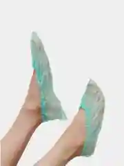 Носки одноразовые, зеленые, 25 пар, 17 гр/м2