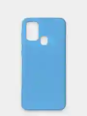 Голубой чехол Samsung Galaxy M31 / Самсунг Галакси М31 цветной, силиконовый
