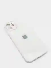 Чехол силиконовый для iPhone 11 со стеклянной панелью