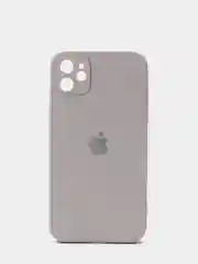 Чехол силиконовый для iPhone 11 со стеклянной панелью