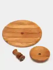 Фруктовница из массива дуба