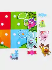 Игра на липучках/ Липучка/ Смешарики игра липучки