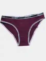 Бордовый женские трусы